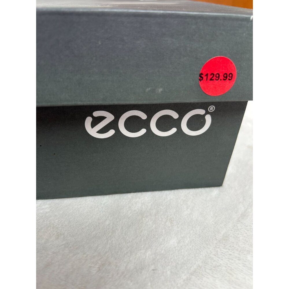 Ecco Touch 55B Leather Mid Cut Zip Boots Womens Warm Gray Size 36 US 5-5.5 New - Picture 4 of 6